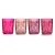 Royal Leerdam Wasserglas-Set Starla 35 cl 4-teilig Rosa
