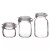  Bormioli Weckpot set Fido 0.5L+1L+1.5L 3-piece