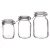 Rocco Bormioli Weckpotset Fido 1L+2L+3L 3-dlg