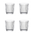 Pasabahce  Joy Wasserglas 28 cl Transparent 4 Stück