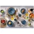 Palmer Plate deep Miami 22 cm Green Stoneware 2 pcs.