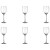 Royal Leerdam Wine glass Plaza 33 cl - Transparent 6 pieces