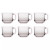 Duralex Theeglas Lys 22 cl - Hardglas Transparant 6 stuks