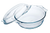Arcuisine Auflaufform mit Deckel 24 x 20 x 10 cm 2,1 l 