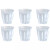 Duralex  Picardie Wasserglas 25 cl Weiß 6 Stück