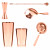 Barprofessional Cocktailbox „ Tools “ 80 cl