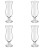Royal Leerdam  Cocktail Cocktailglas 44 cl - Transparent 4 Stück