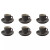 Palmer Cup and saucer Colors 14 cl - 12 cm Grey 6 pcs.