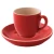 Palmer Kop en schotel Colors 14 cl - 12 cm Rood 6 stuks