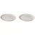 Palmer Plate Light Blue Sea 22.5 cm Blue Stoneware 2 pcs.