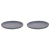 Palmer Bord Sandy Loam 28 cm Blauw Stoneware 2 stuks