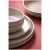 Palmer Dinnerware set Sandy Loam Stoneware 6-person 24-piece Gray