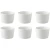 Palmer  White Delight Schüssel 10 cm 23 cl Weißes Porzellan 6 Stück