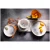 Palmer Bord diep Nordic 22.5 cm Wit Stoneware 2 stuks