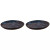 Palmer Plate Bama Blue 27 cm Blue Stoneware 2 pcs.