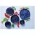 Palmer  Bama Blue Teller 27 cm Blau Steingut 2 Stück