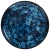Palmer  Bama Blue Teller 27 cm Blau Steingut 2 Stück