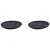 Palmer Plate Bama Blue 15 cm Blue Stoneware 2 pcs.