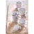 Palmer Espressokop en schotel White Delight 7 cl - 13 cm Wit Porselein 6 stuks