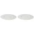 Palmer Plate White Delight 29 cm White Porcelain 2 pcs.
