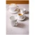 Palmer Espresso cup and saucer Da Vinci 9 cl - 11 cm Offwhite Porcelain 6 pieces