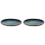 Palmer Plate Eccentric 28 cm Blue Stoneware 2 pcs.