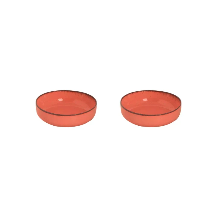 Palmer Schaal Antigo 15 cm 47 cl Porselein Roze 2 stuks
