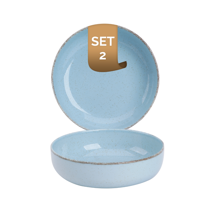 Palmer  Antigo Schüssel 15 cm 47 cl Porzellan Hellblau 2 Stück