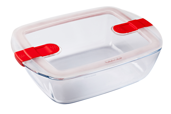 Pyrex Ovenschaal met deksel Cook And Heat 28 x 20 x 8 cm 2.5 l 