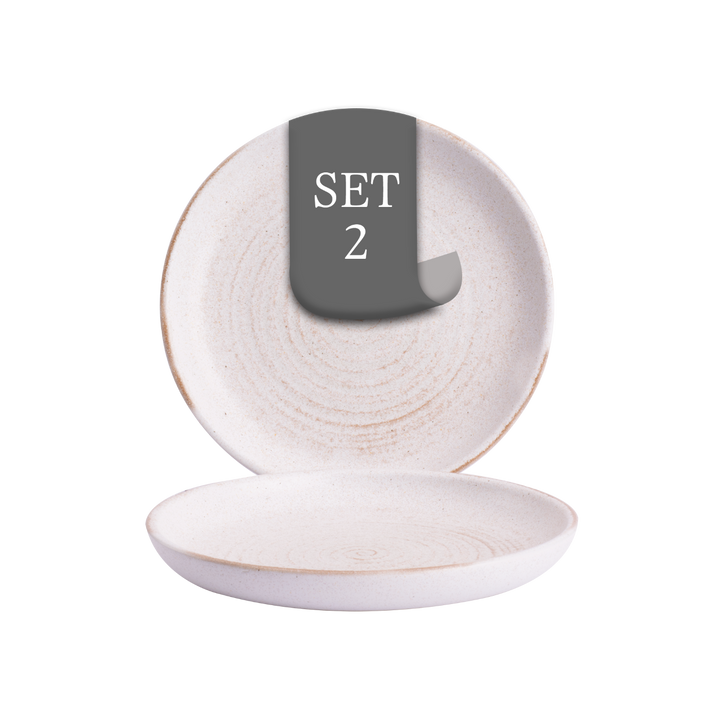 Costa Nova Vermont Bord 16 cm Wit 2 stuks