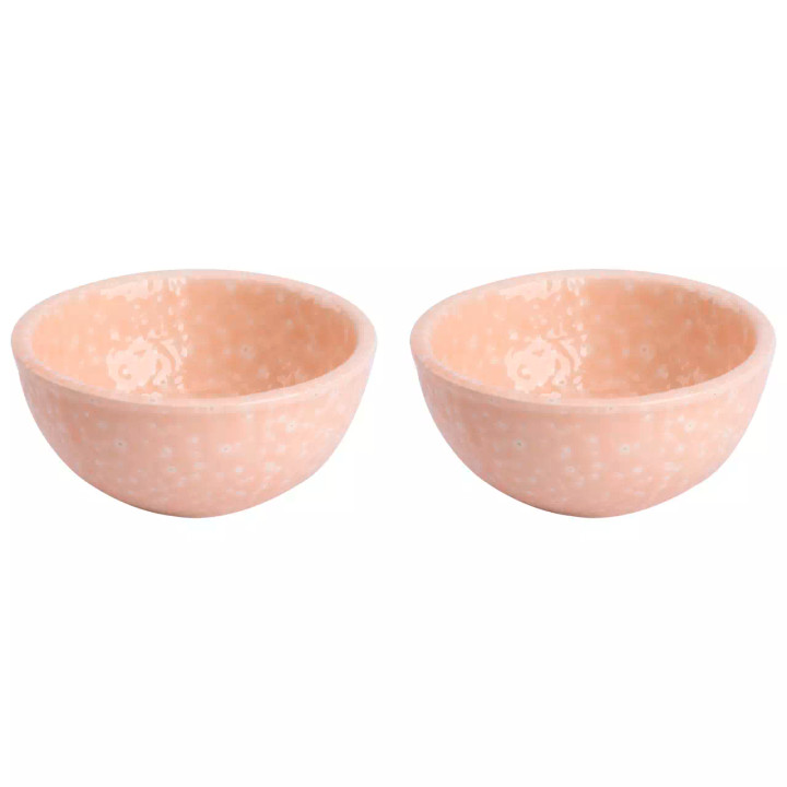 Colori Del Sud Cazorla Schüssel 8 cm Rosa 2 Stück