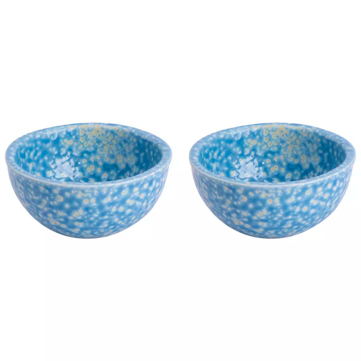 Colori Del Sud Cazorla Schale 8 cm Blau 2 Stück