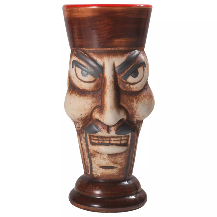 Bar Professional Cocktail glass Samif Tiki 44.5 cl - Brown 1 piece