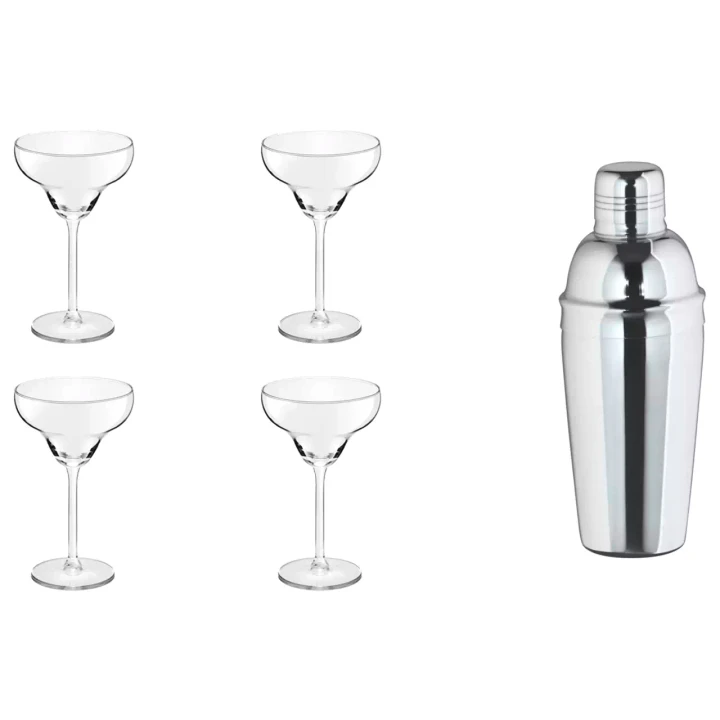 James Cooke Margarita Cocktail Set Inkl. Shaker 30 cl - 5-tlg.