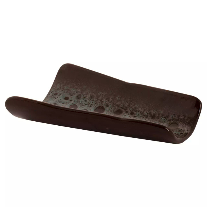 Graupera  Turkey Schüssel 15,5 x 10 cm Blau-Braun Steingut 1 Stück