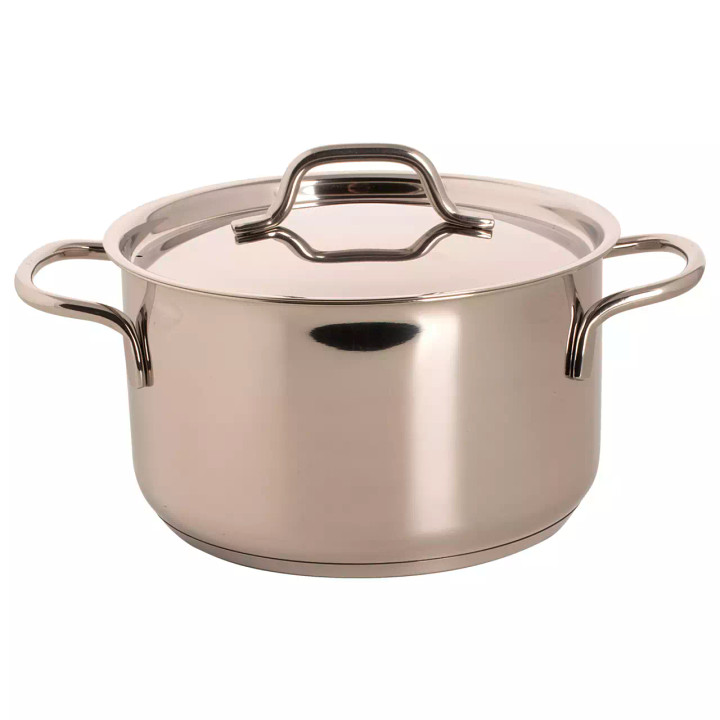 Kookpan met deksel Mirage 16 cm 1.5 l 18/10 1 stuk