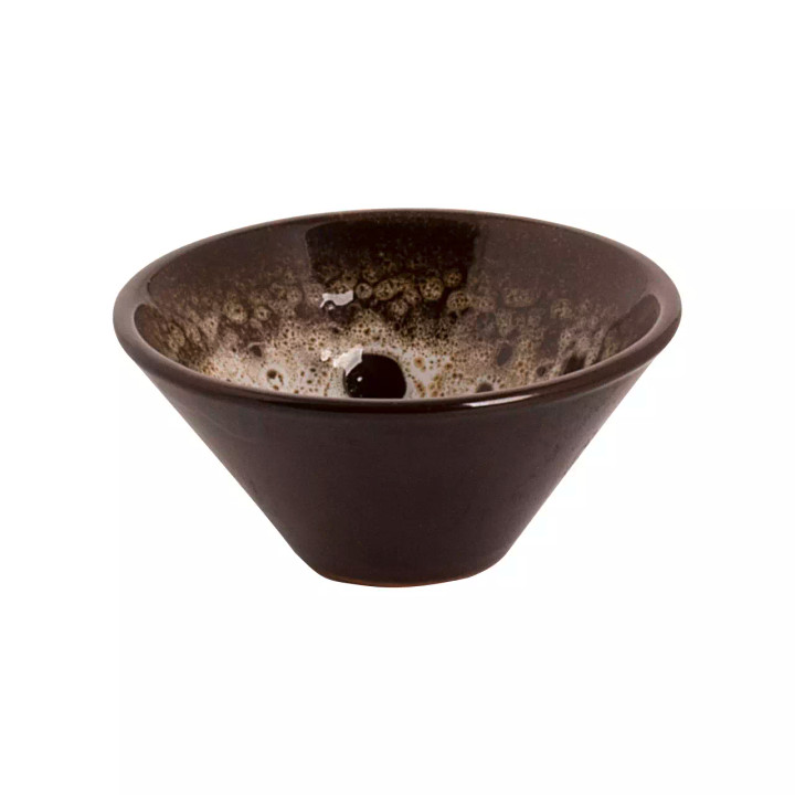 Graupera Schaal Sabana 8 cm 8 cl Bruin Wit Stoneware 1 stuk