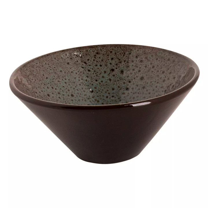 Graupera Schaal Turkey 10 cm 10 cl Blauw Bruin Stoneware 1 stuk