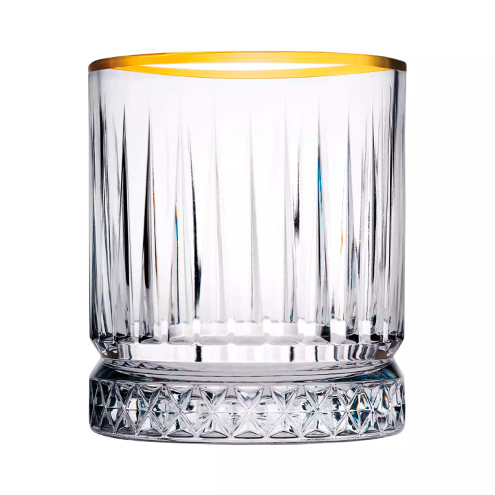 Pasabahce Tumbler Elysia 35.5 cl Transparent Gold 4 pieces