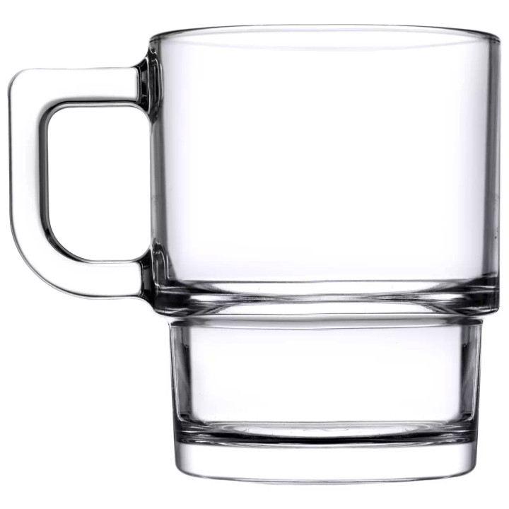 Pasabahce Tea glass Hill 32 cl - Tough Glass Transparent 2 pieces