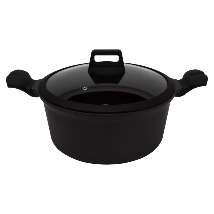 Mammoet Braadpan Vesuvio 28 cm 7 l Zwart Aluminium