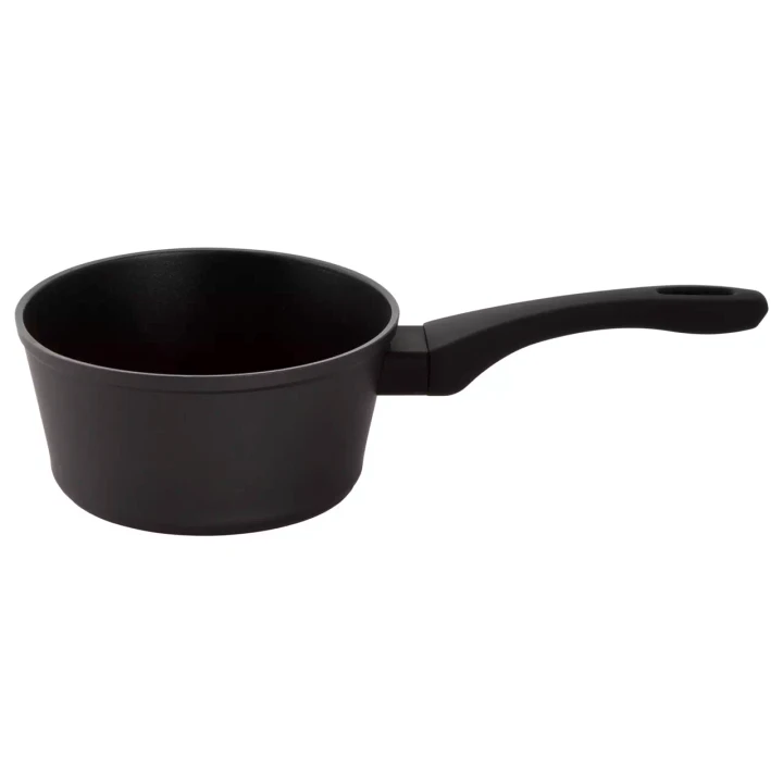Mammoet Steelpan Vesuvio 16 cm 1.3 l Zwart Aluminium