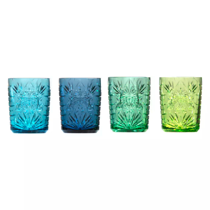 Royal Leerdam Water Glass Set Starla 35 cl 4-piece Blue