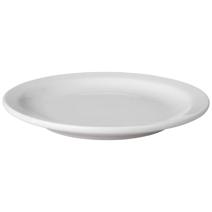 Mammoet narrow rim Budgetline cm White Porcelain 6 pieces