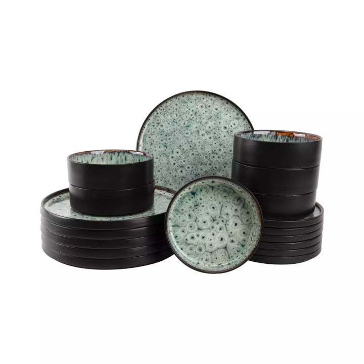 Palmer Serviesset Coco 18-delig Blauw