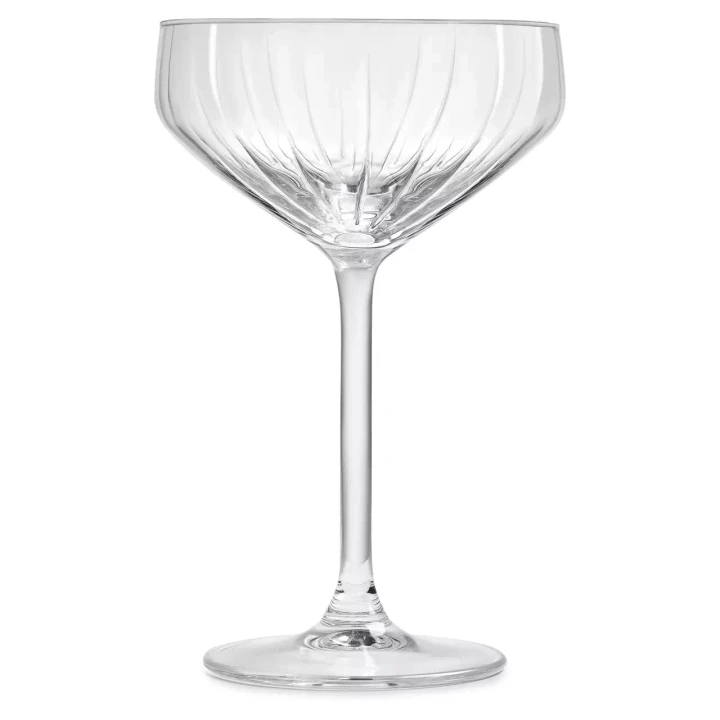 Royal Leerdam Champagne Coupe Carré Optik 28,5 cl 6 Stück