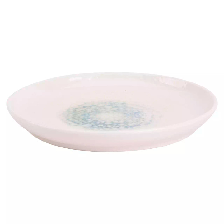 Maastricht Porselein Bord Aqua Mineralis 18 cm 2 stuks