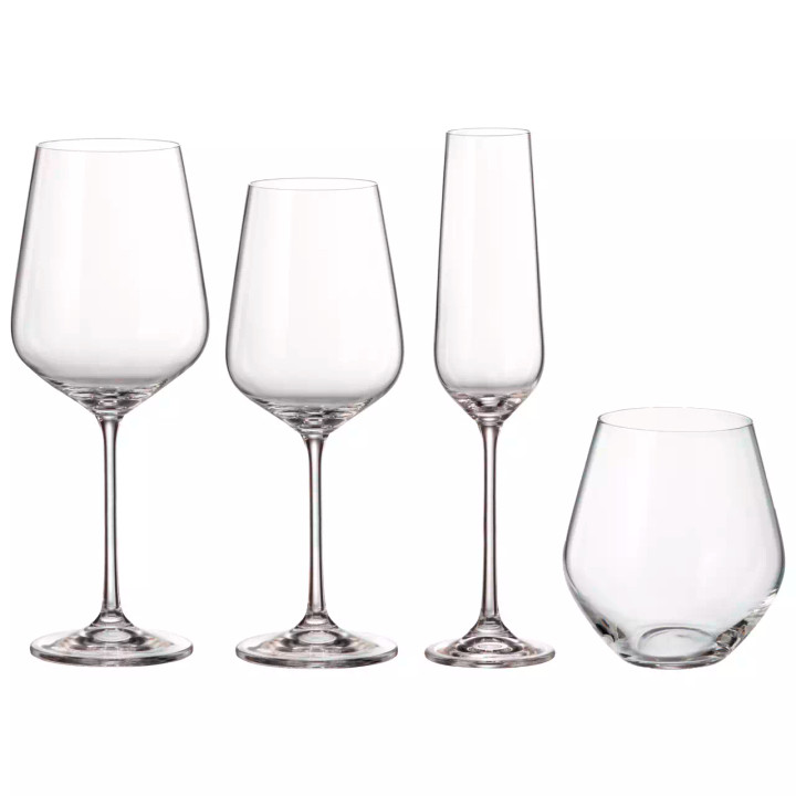 Bohemia Glazenset Globo 16-delig