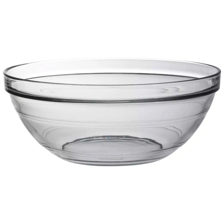 Duralex Bowl Lys 23 cm 2.4 l Transparent Hard Glass 