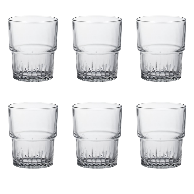 Duralex  Empilable Wasserglas 1820F 16 cl Transparent 6 Stück